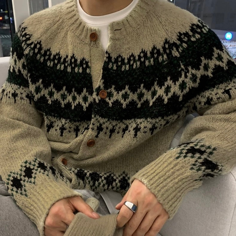 Retro Fair Isle Sweater