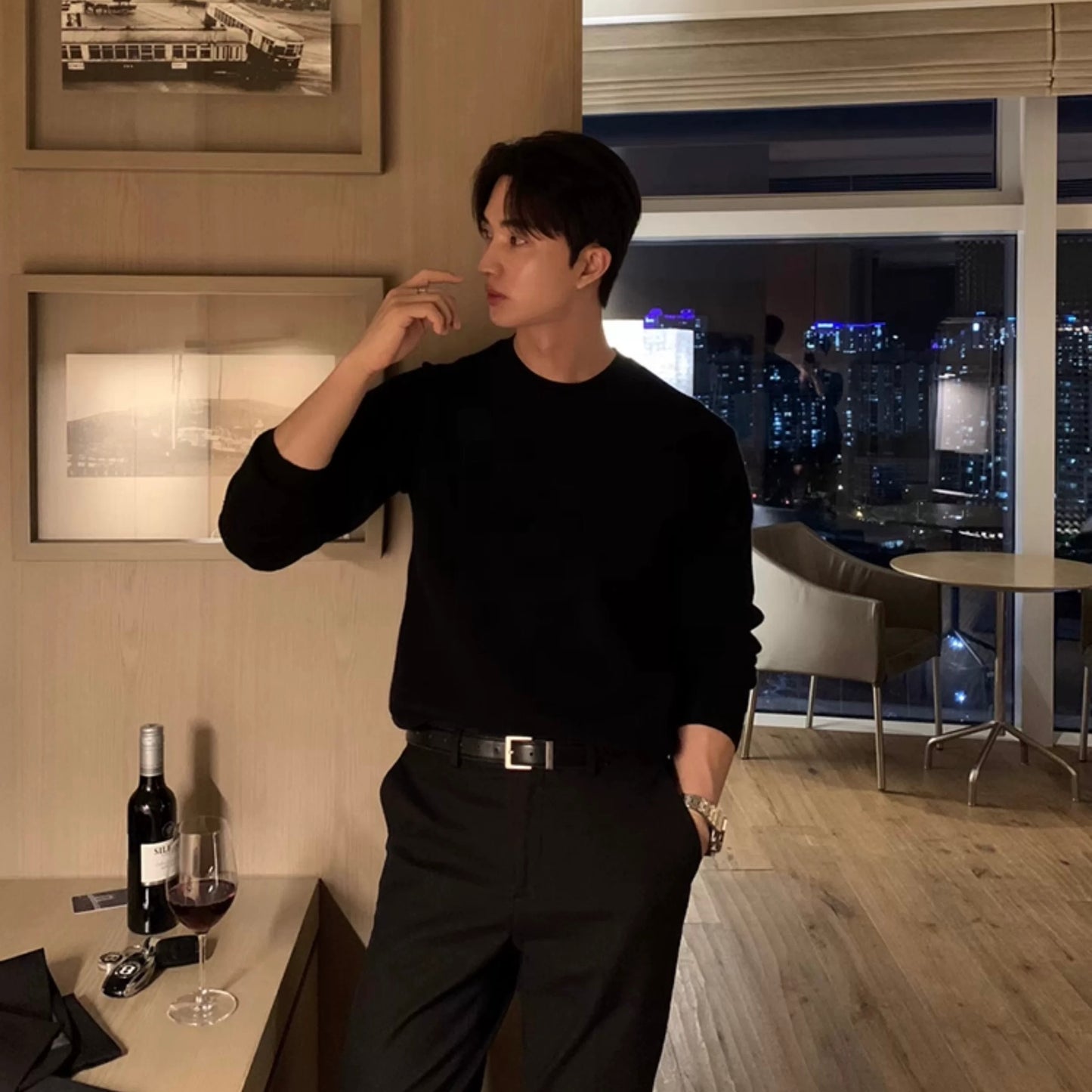 Round Neck Loose Pullover