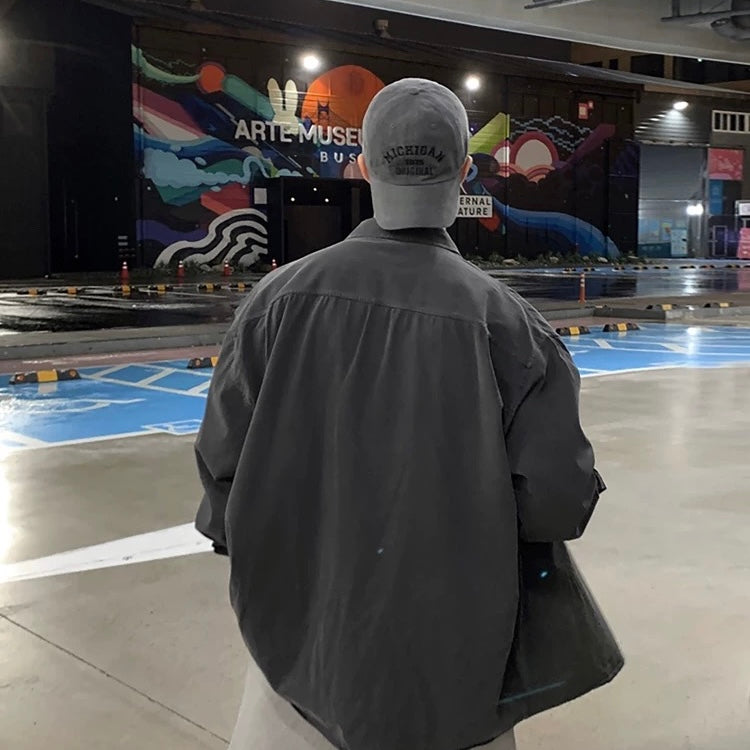 Casual Trendy Pointed Collar Shirt