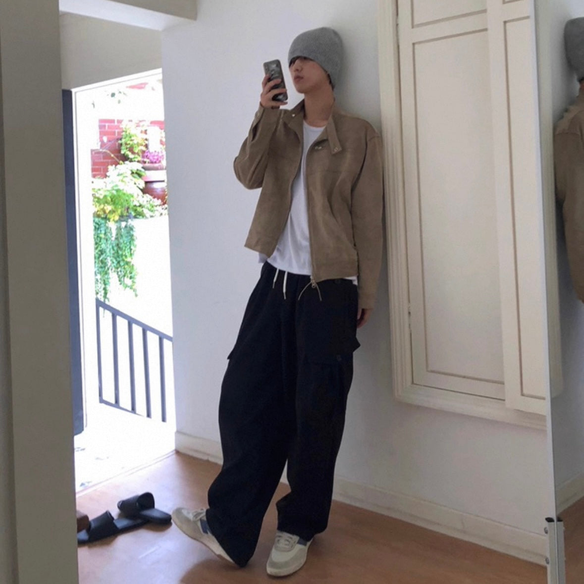 Casual Wide-Leg Pants