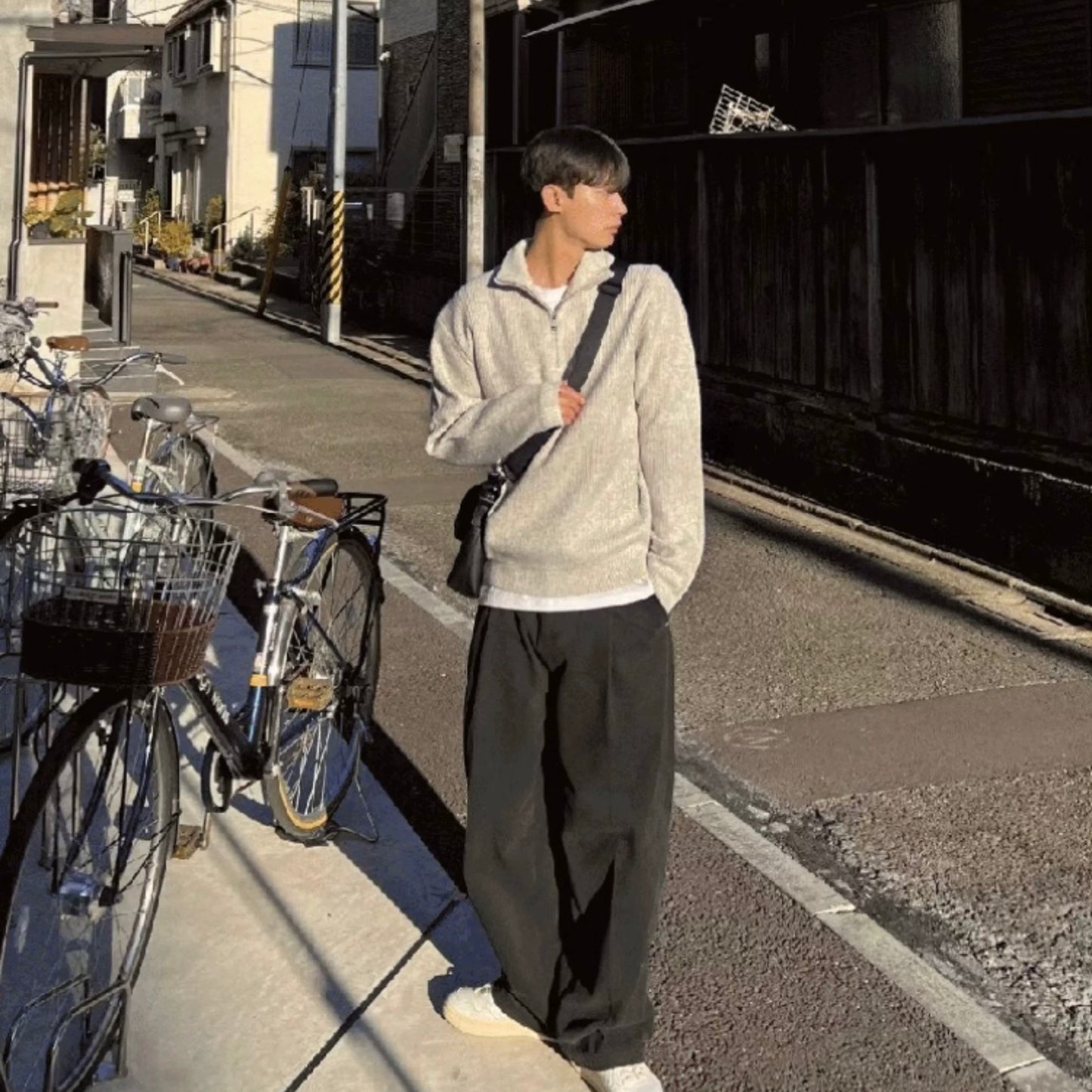 Korean Loose Simple Knit Sweater