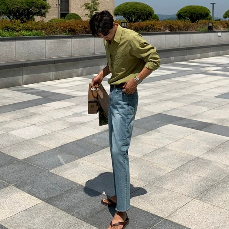 Breeze Green Casual Shirt