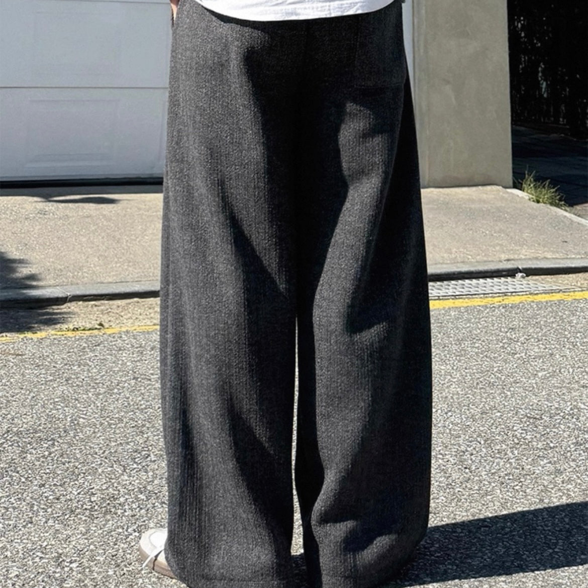 Winter Wide-Legged Casual Pants