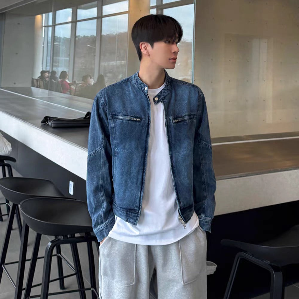 Korean Vintage Denim Jacket