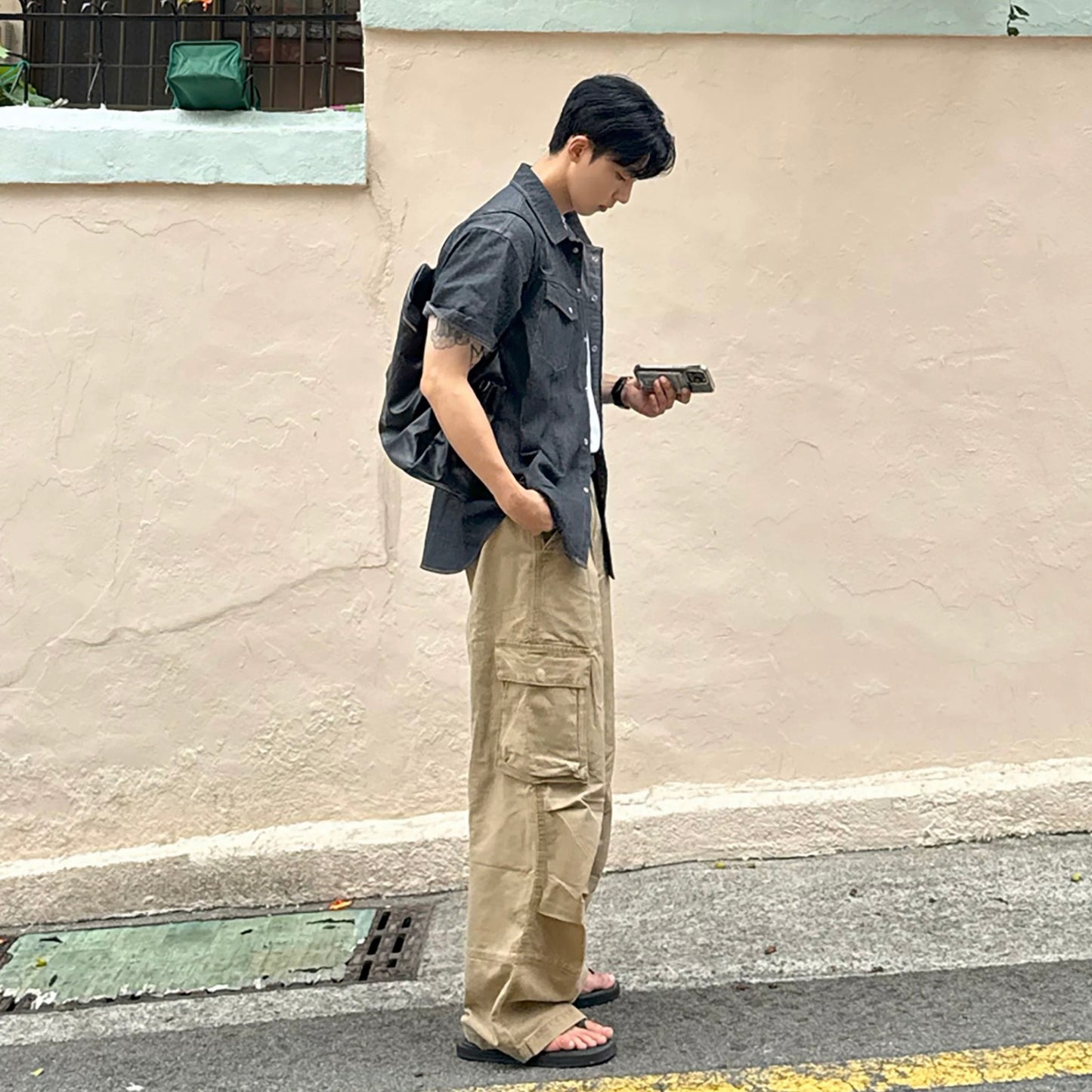 Korean Stylish Denim Shirt