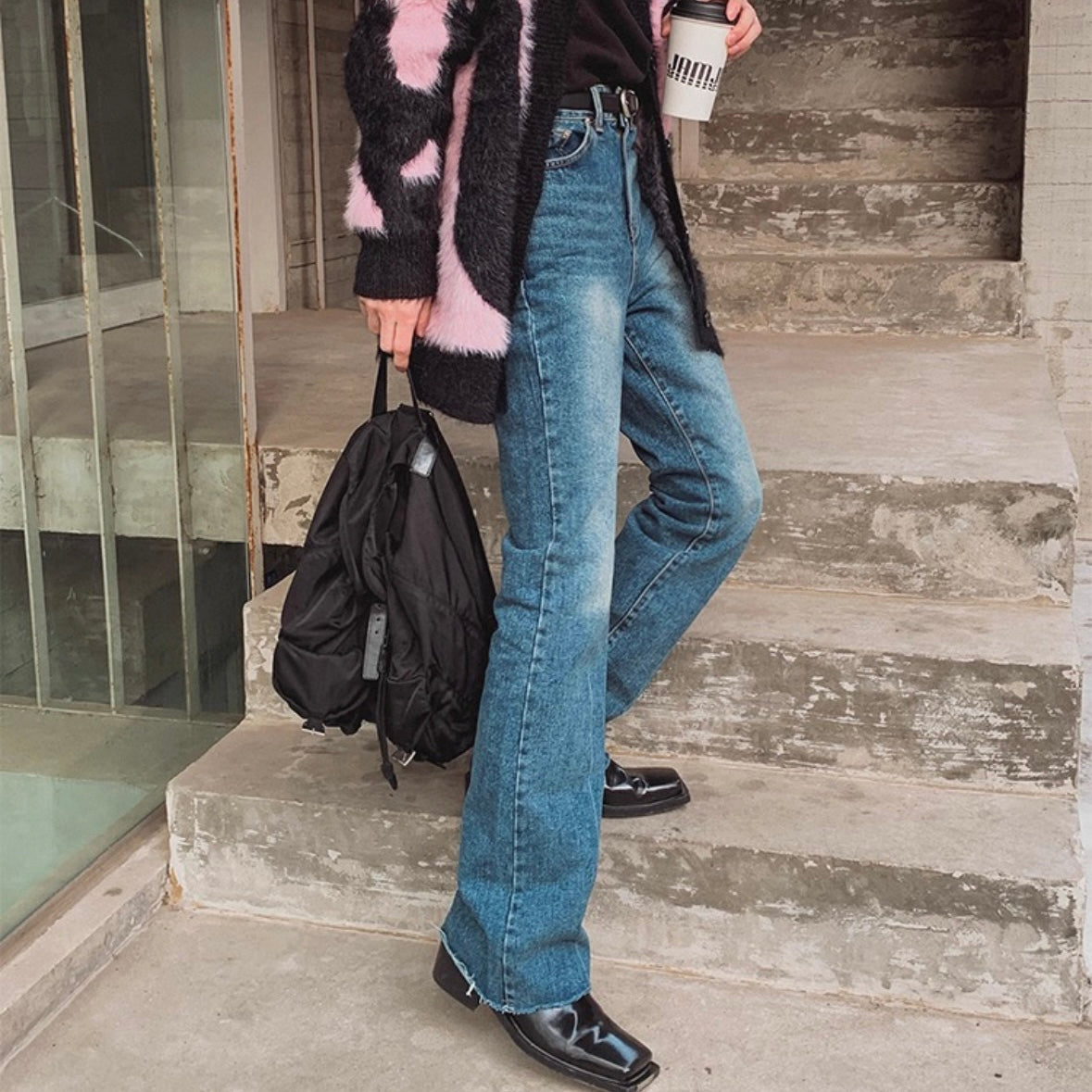 Korean Trend Drag Jeans