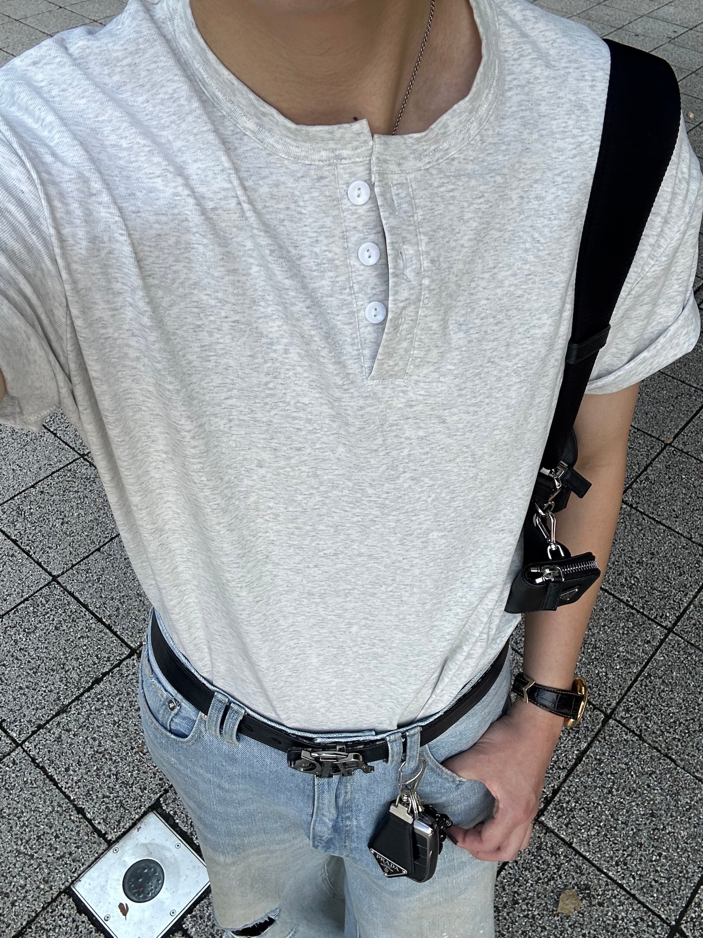 Summer Basic Round Neck Tee