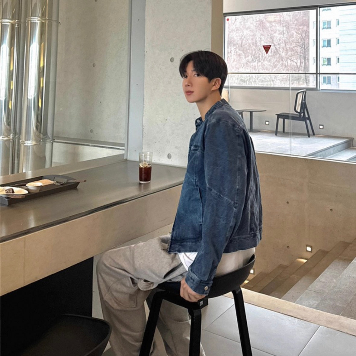 Korean Vintage Denim Jacket