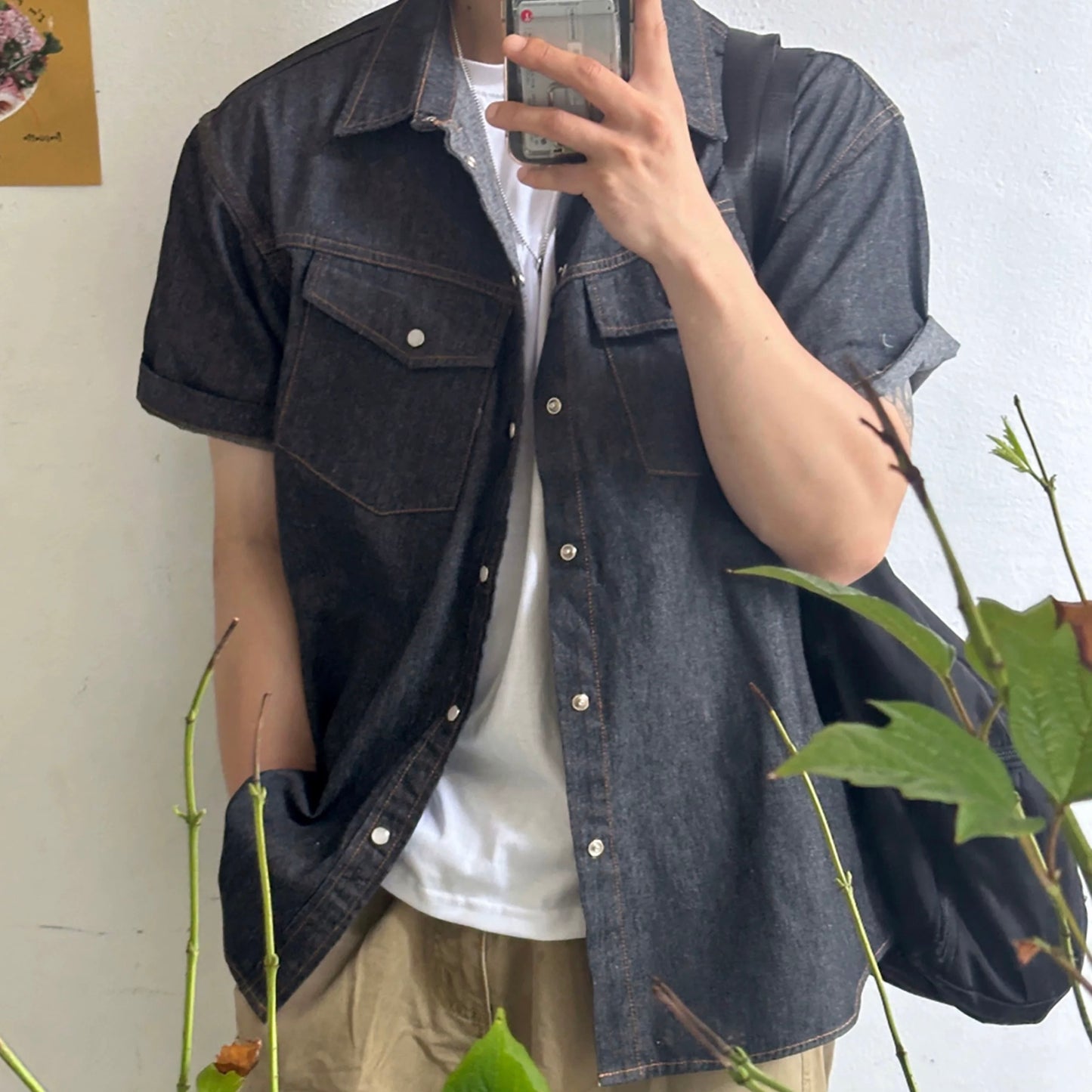 Korean Stylish Denim Shirt