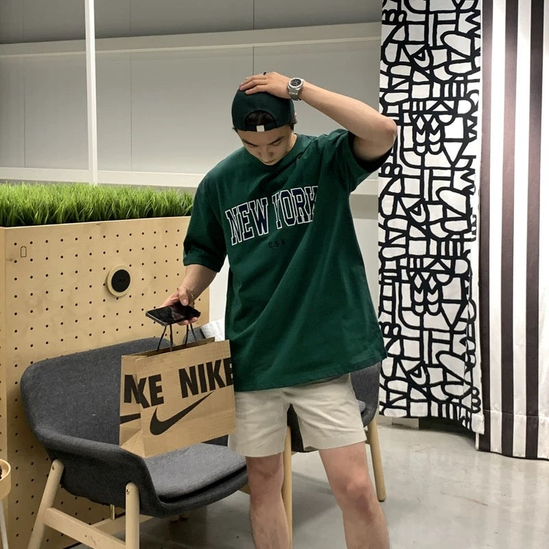 Retro American Over Tee