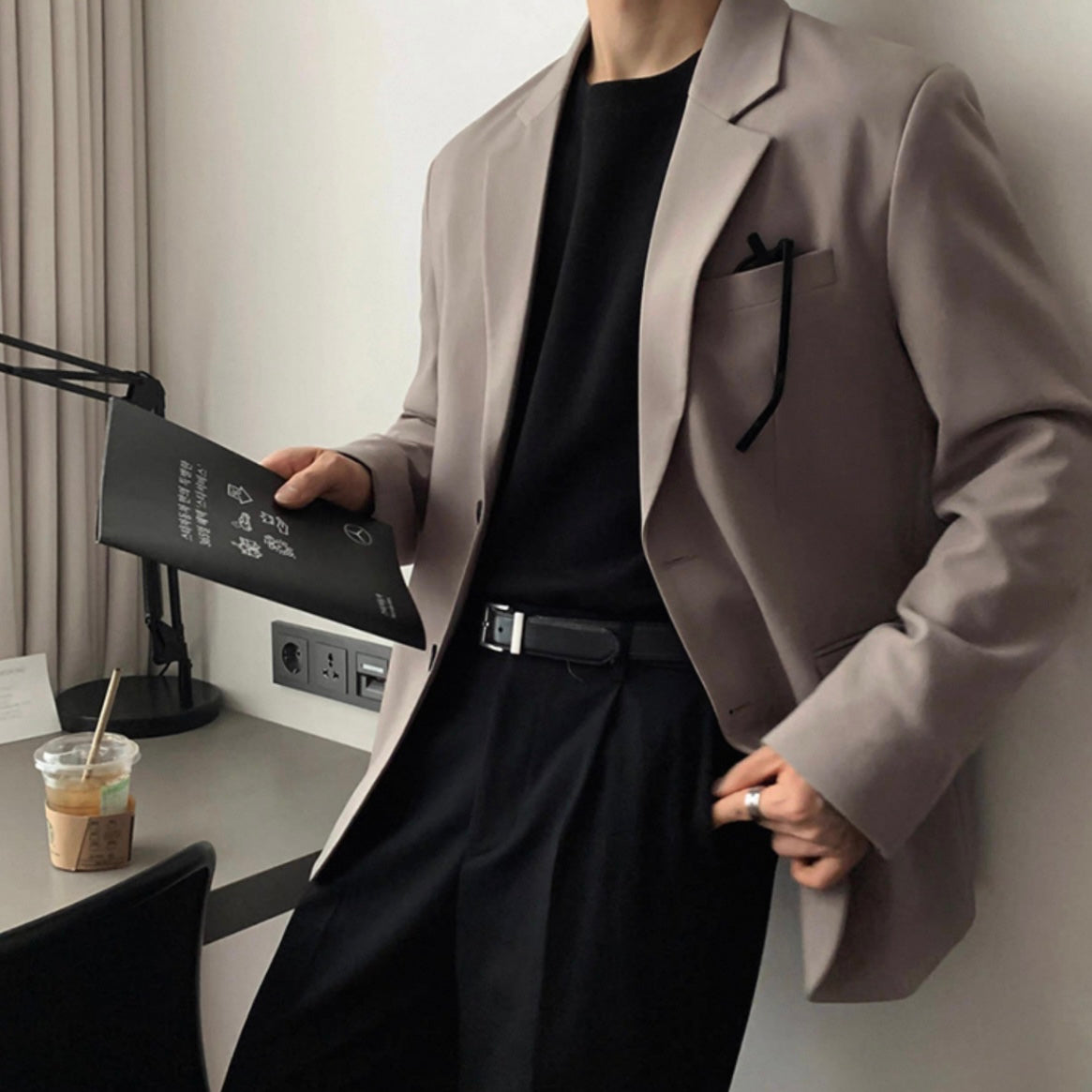 Spring Men's Casual Suit Jackets
