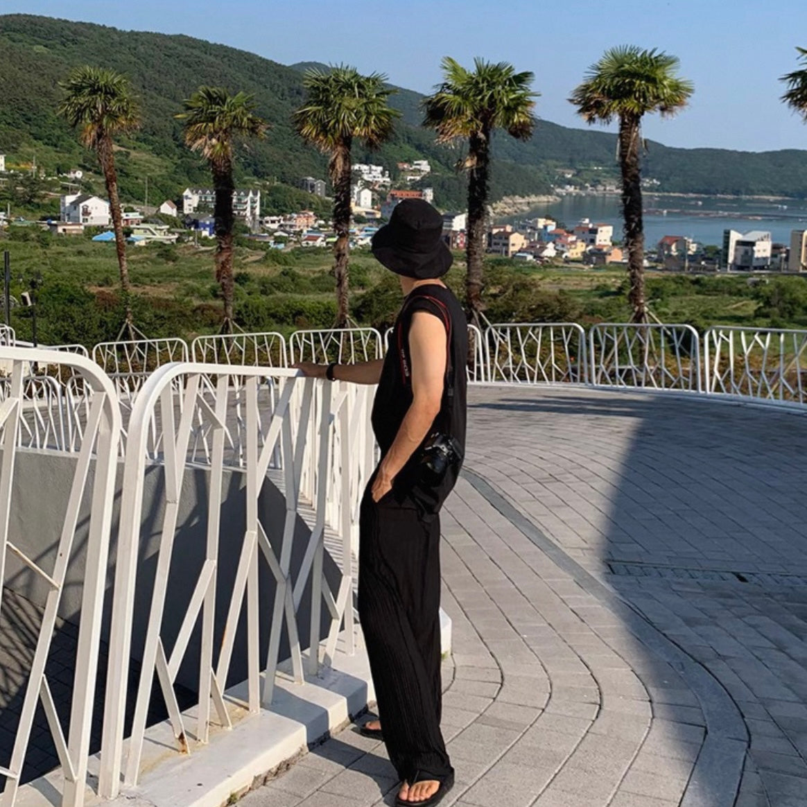 Korean Style Wide-Leg Pants