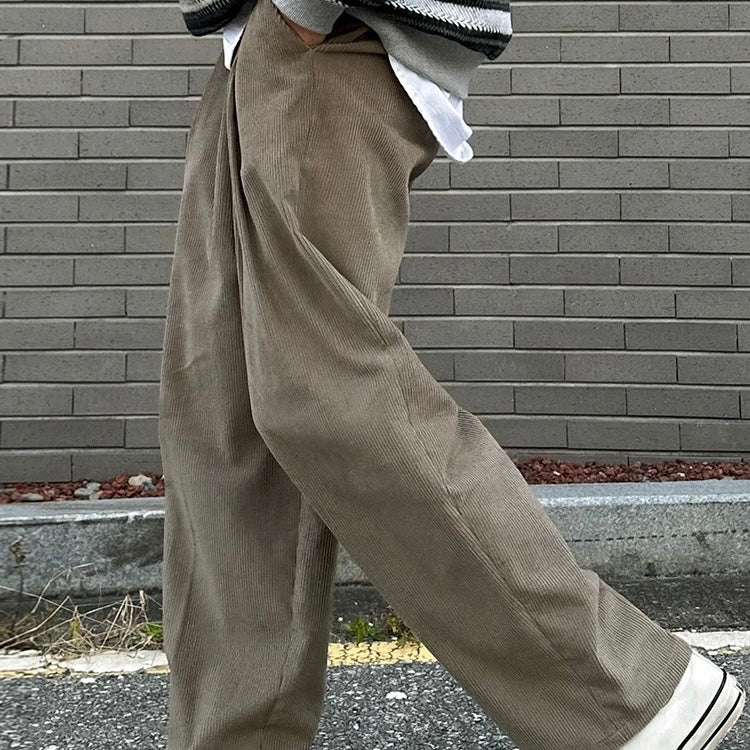 Casual Wide-Leg Pants