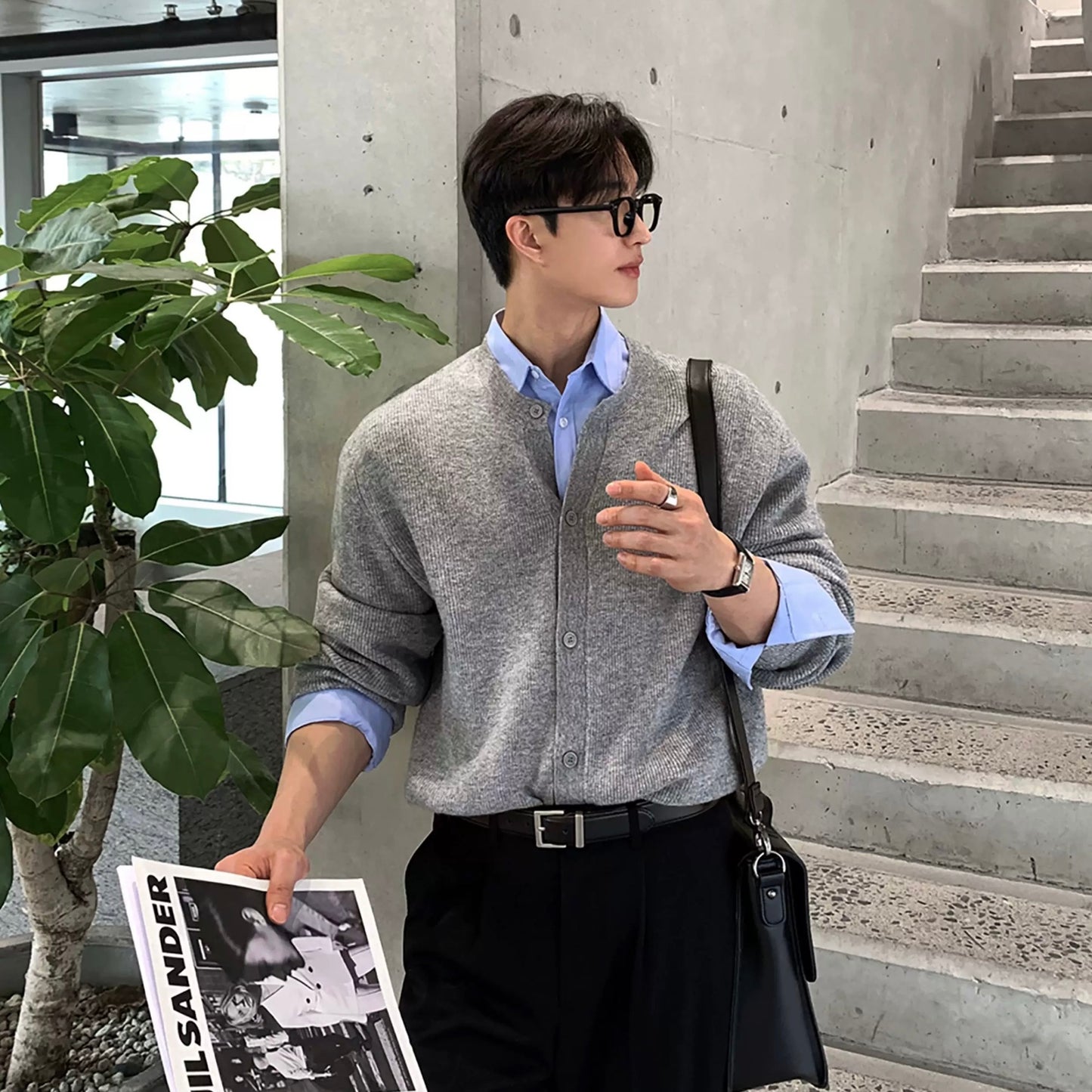 Korean Trend Casual Cardigan
