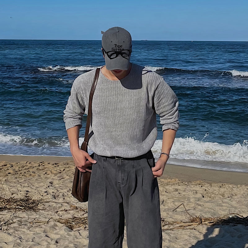 Korean Knit Casual Long Sleeve