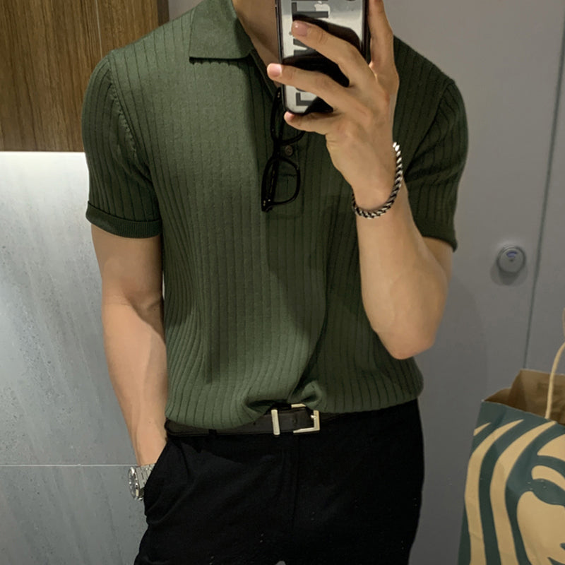 Breezy Stripe Polo