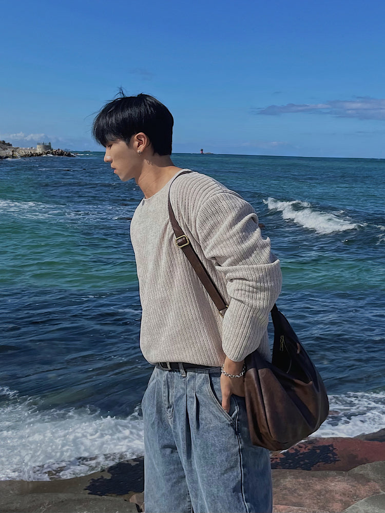 Korean Knit Casual Long Sleeve