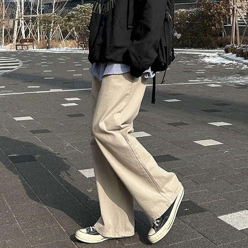 Korean Wide-Legged Casual Pants