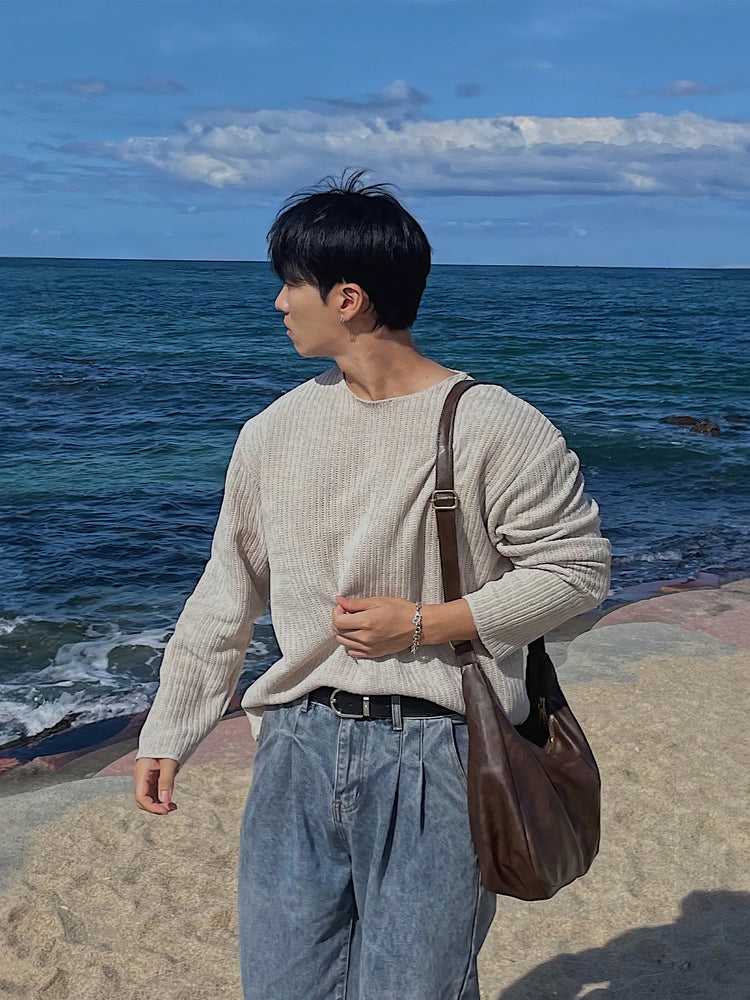 Korean Knit Casual Long Sleeve