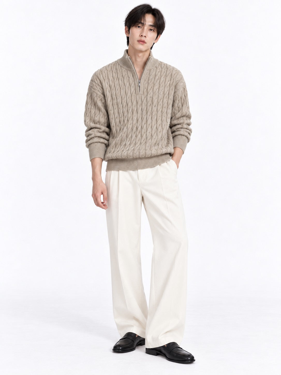 Twist Half Zip