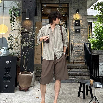 Daily Stripe Relaxed Shirt