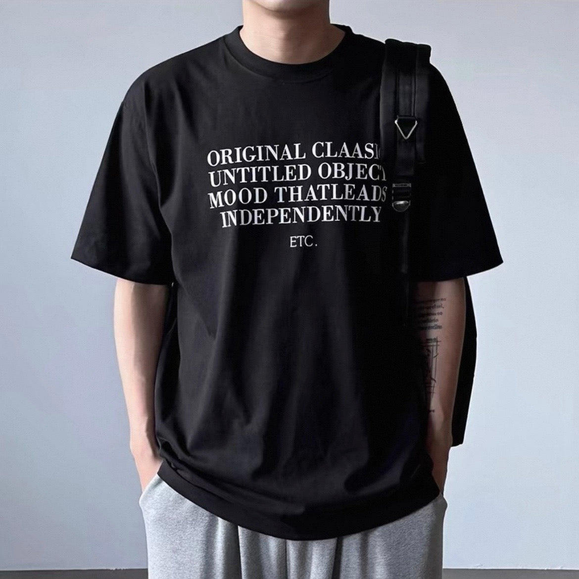 Gangster Style Printed T-Shirt