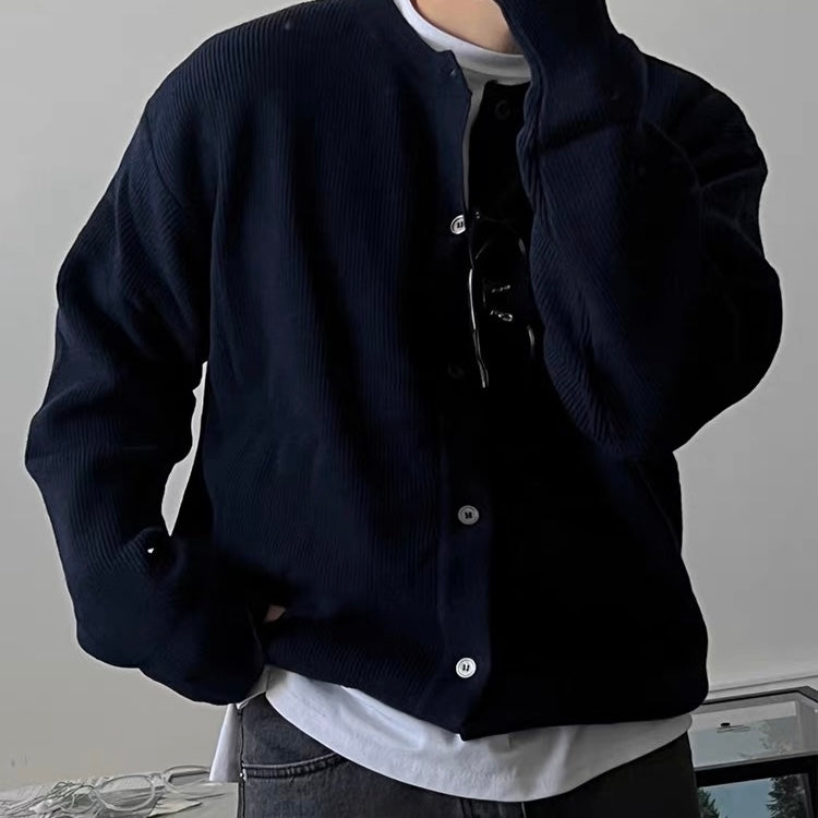 Ribbed Knit Cardigan