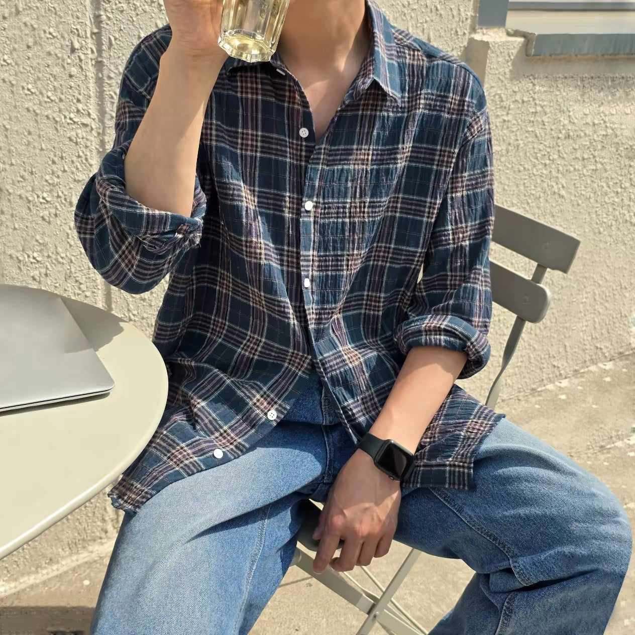 Classic Check Loose Shirt