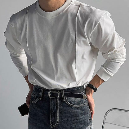 Minimal Line Long Sleeve T-Shirt