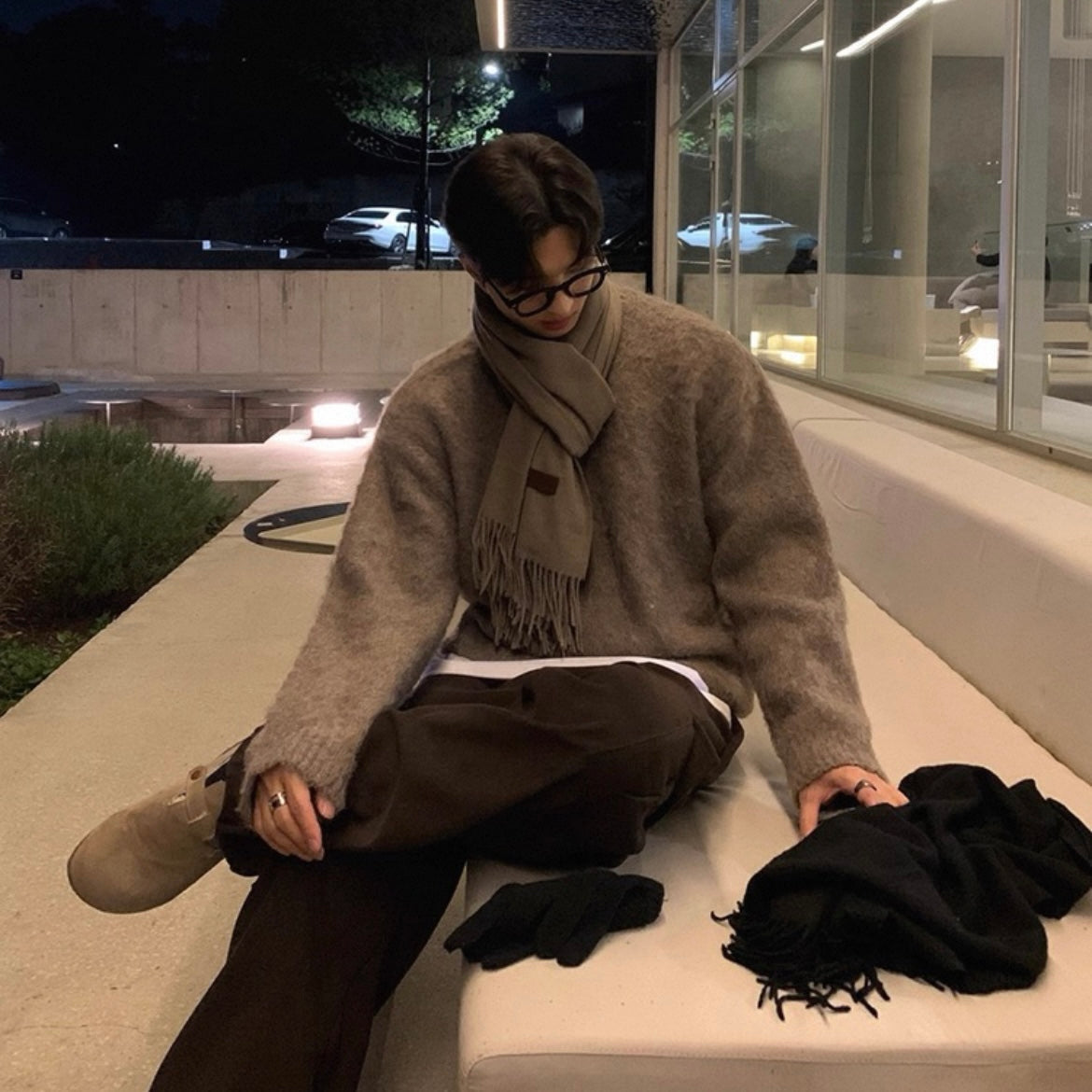 Cozy Knit Pullover Sweater