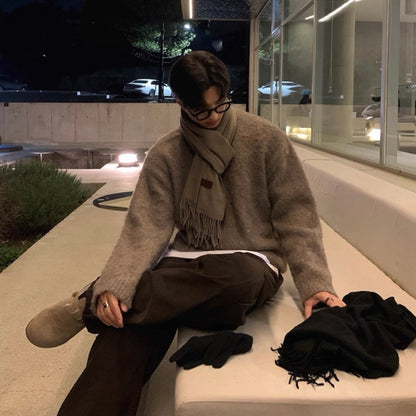 Cozy Knit Pullover Sweater