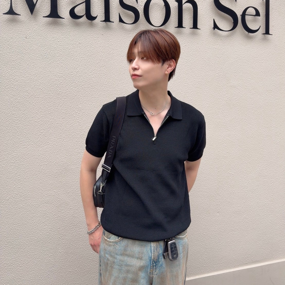 Breezy Knit Short-Sleeve Shirt