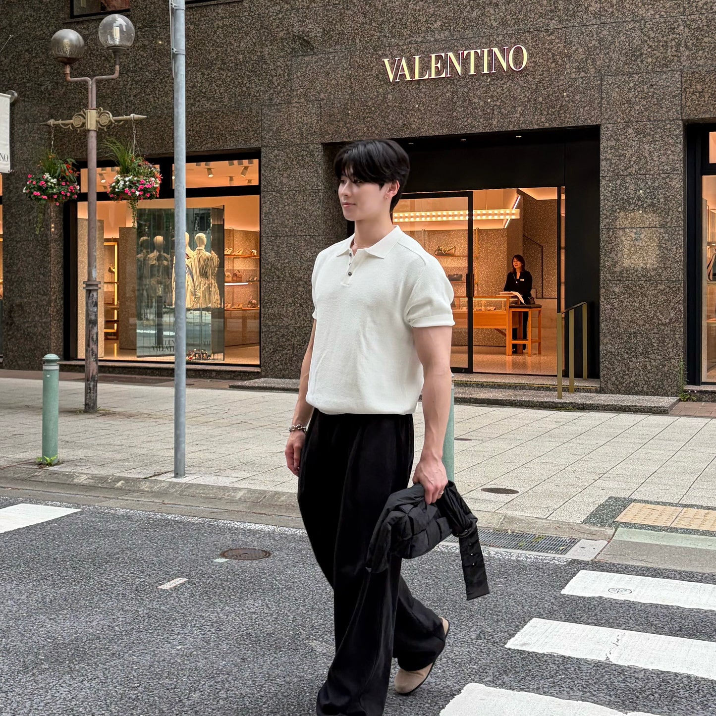 Textured Polo Shirt