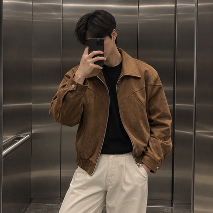 Casual Velvet Jacket
