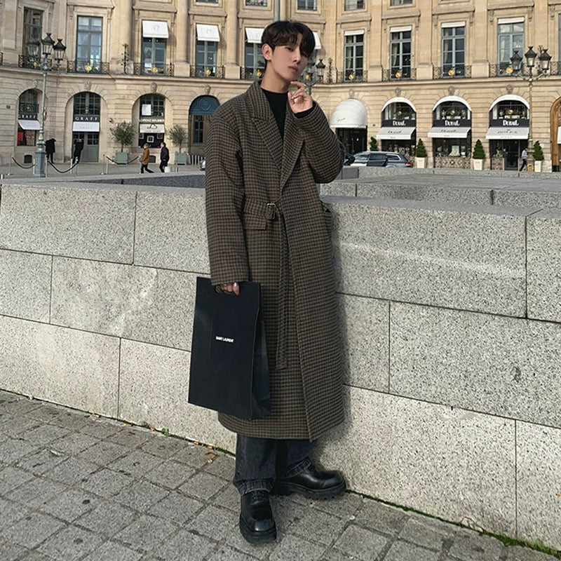 Korean Tweed Windbreaker Jacket