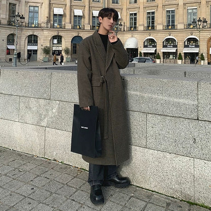 Korean Tweed Windbreaker Jacket