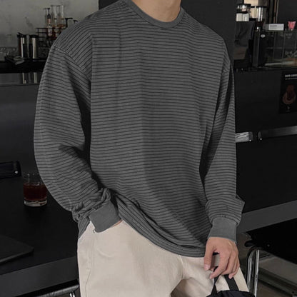 Shadow Stripe Long Sleeve Tee
