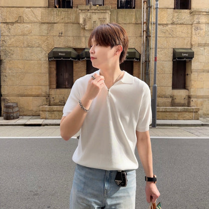 Breezy Knit Short-Sleeve Shirt