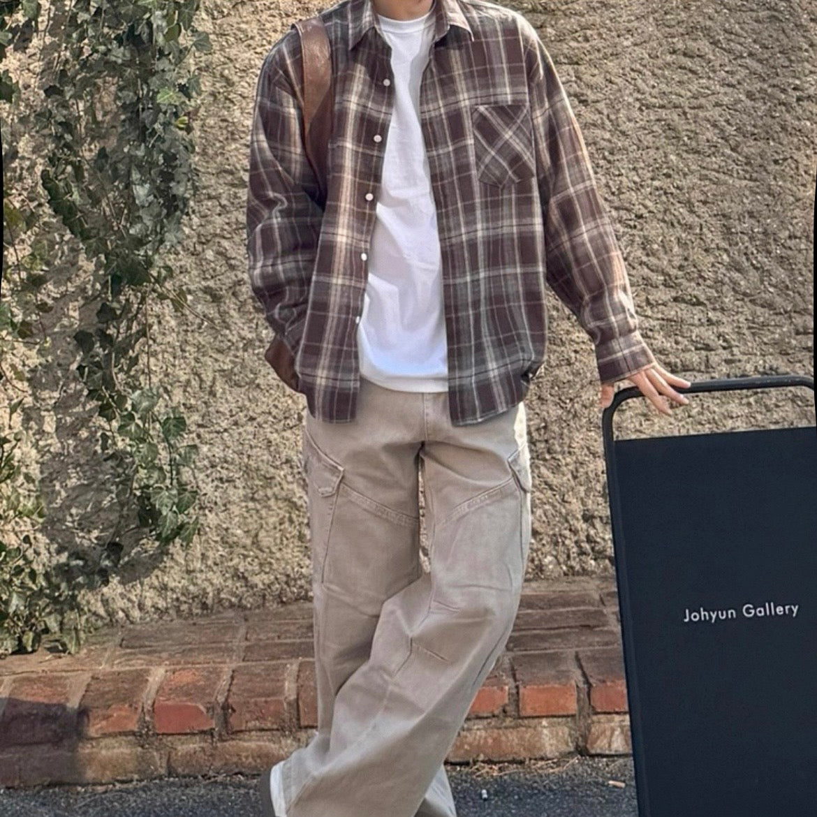 Retro Plaid Casual Shirt