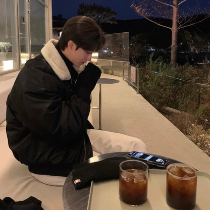 Lambswool Oversized Jacket