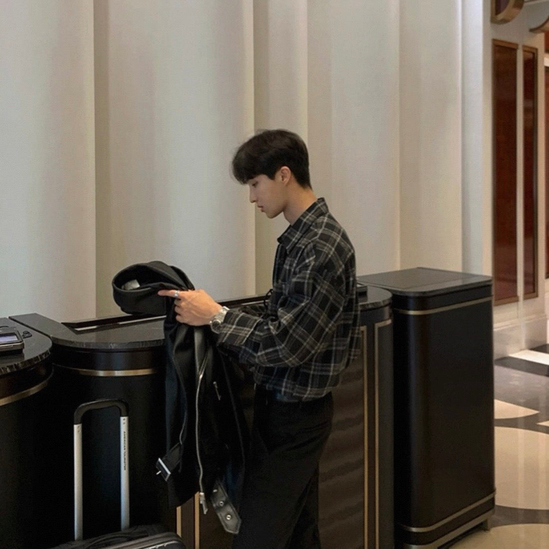 Plaid Long Sleeve Shirt