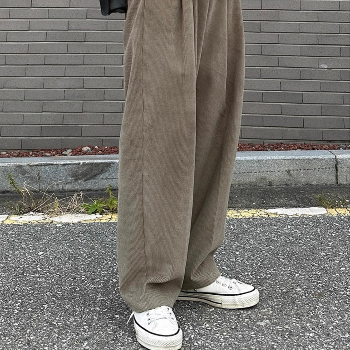 Casual Wide-Leg Pants