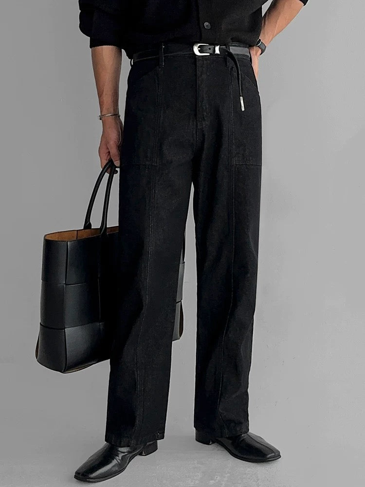 Casual Loose Straight Jeans