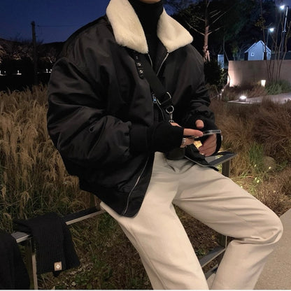 Lambswool Oversized Jacket