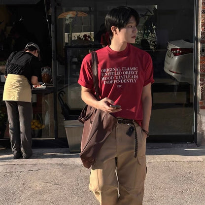 Gangster Style Printed T-Shirt