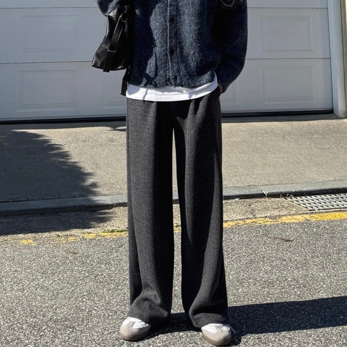Winter Wide-Legged Casual Pants