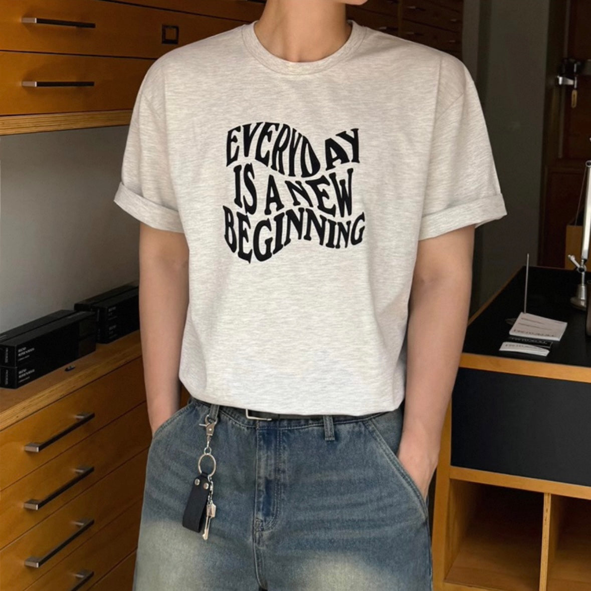 Lettered Summer Tee