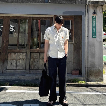 Casual Summer Short-Sleeve Shirt