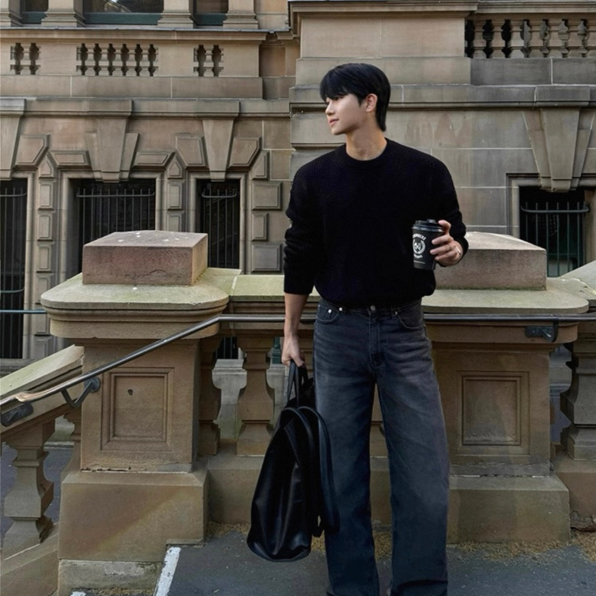 Korean Loose Knit Pullover