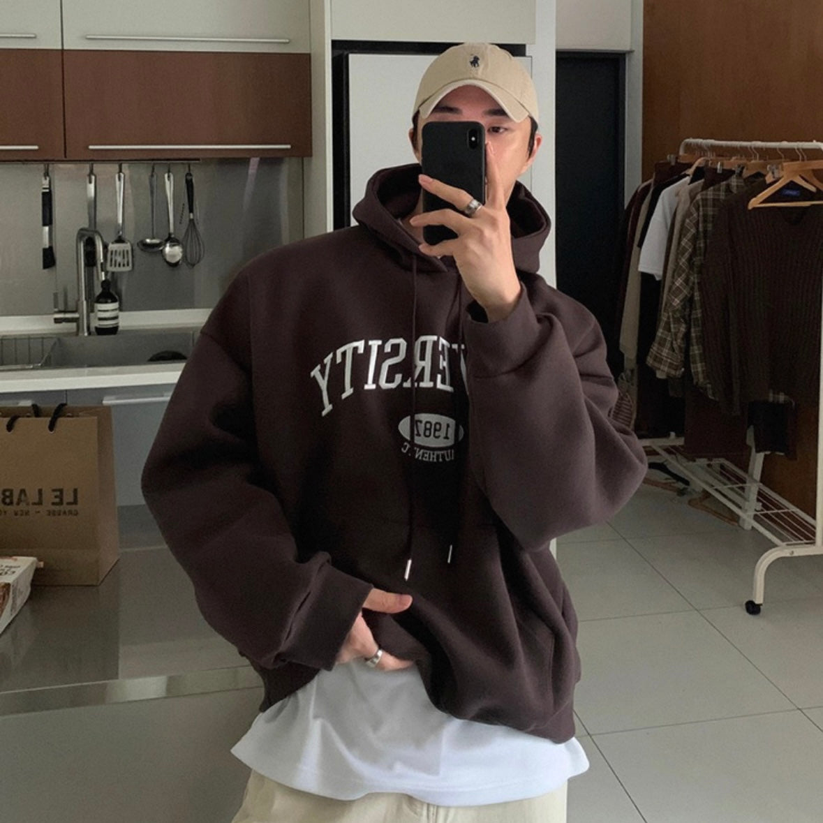 Logo Hoodie Pullover